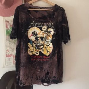 ⚡️ Metallica One of a kind VTG band t-shirt